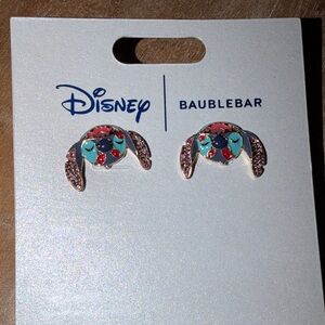 Disney Gold and White Earrings